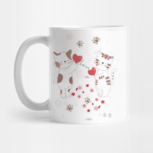 Happy Valentine's day - Valentines cat Mug